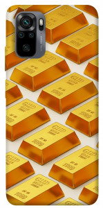Чехол Gold bars для Xiaomi Redmi Note 10