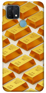 Чехол Gold bars для Oppo A15