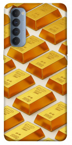 Чехол Gold bars для Oppo Reno 4 Pro