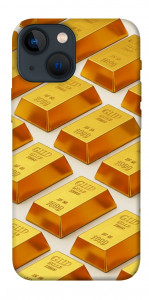 Чохол Gold bars для iPhone 13 mini