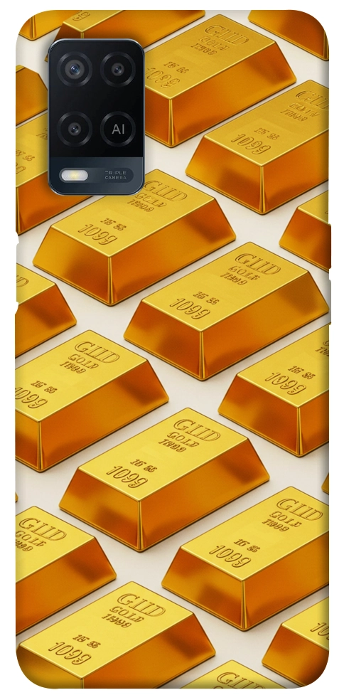 Чохол Gold bars для Oppo A54 4G
