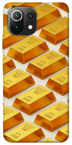 Чехол Gold bars для Xiaomi Mi 11 Lite