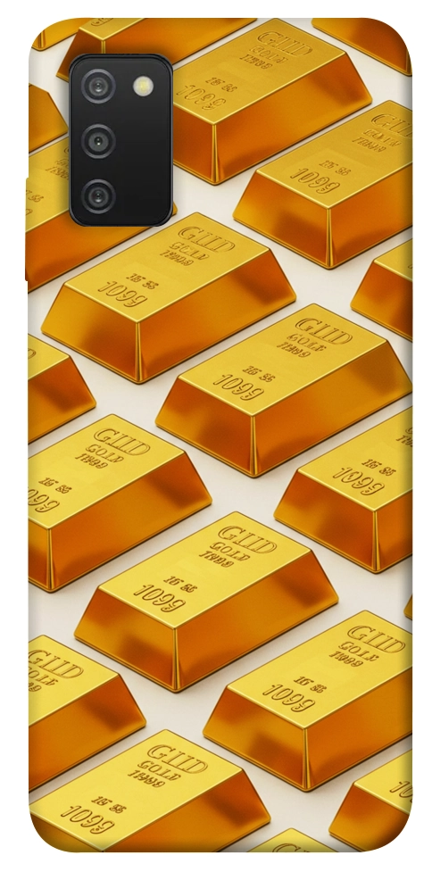 Чехол Gold bars для Galaxy A03s