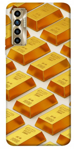 Чохол Gold bars для TECNO Camon 17P