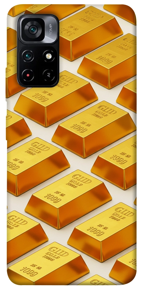 Чохол Gold bars для Xiaomi Poco M4 Pro 5G