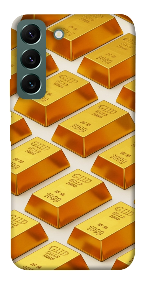 Чехол Gold bars для Galaxy S22