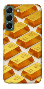 Чехол Gold bars для Galaxy S22