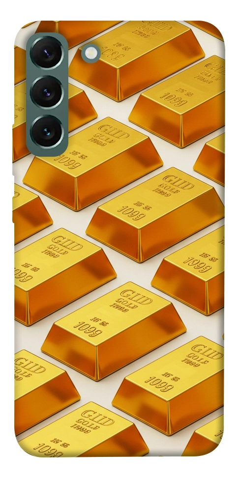 Чохол Gold bars для Galaxy S22+