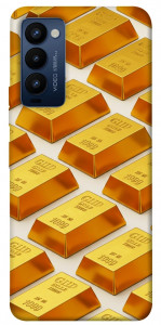 Чехол Gold bars для TECNO Camon 18