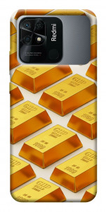 Чохол Gold bars для Xiaomi Redmi 10C