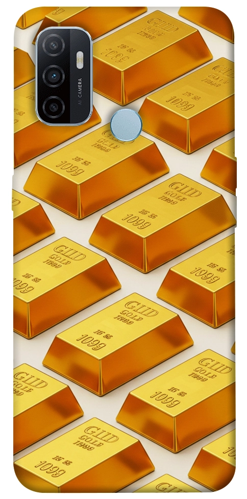 Чехол Gold bars для Oppo A32