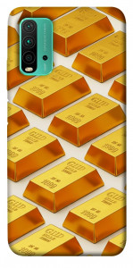 Чехол Gold bars для Xiaomi Redmi Note 9 4G