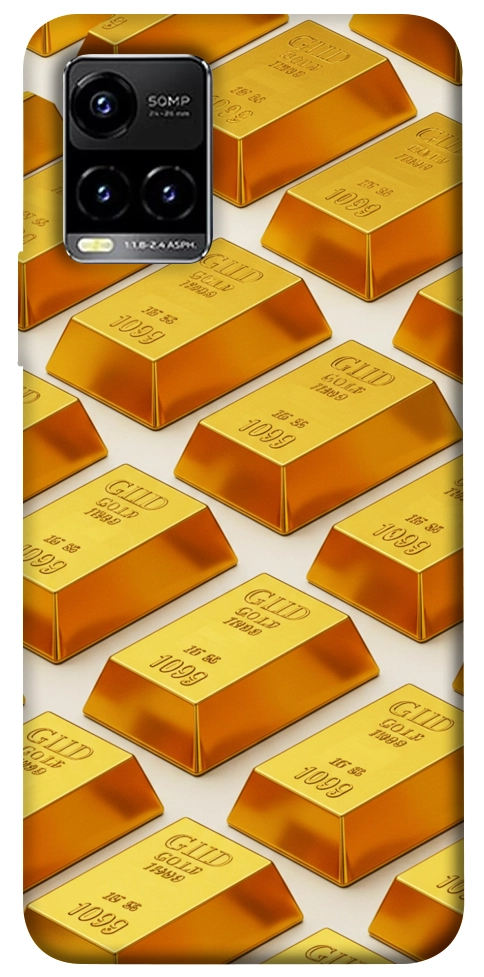 Чехол Gold bars для Vivo Y33s
