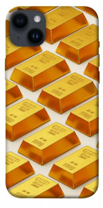 Чехол Gold bars для iPhone 14 Plus