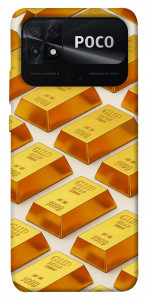 Чохол Gold bars для Xiaomi Poco C40