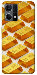 Чехол Gold bars для Oppo Reno 7 4G