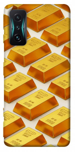 Чехол Gold bars для Xiaomi Redmi K50 Gaming