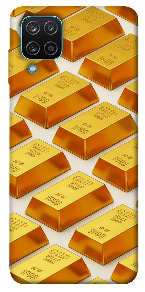 Чохол Gold bars для Galaxy M12