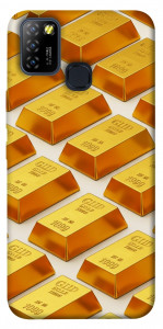 Чехол Gold bars для Infinix Hot 10 Lite