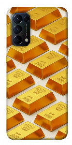Чехол Gold bars для Oppo Reno 5 4G