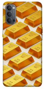 Чехол Gold bars для Oppo Reno 4