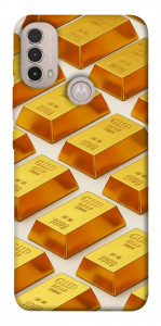 Чехол Gold bars для Motorola Moto E40
