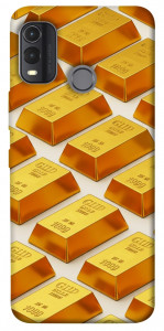 Чехол Gold bars для Nokia G11 Plus