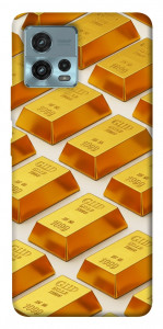 Чохол Gold bars для Motorola Moto G72