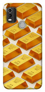 Чохол Gold bars для Nokia C21 Plus