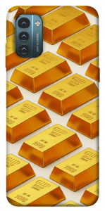Чохол Gold bars для Nokia G21