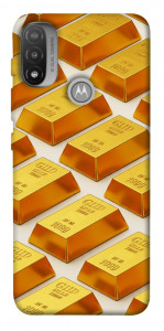 Чехол Gold bars для Motorola Moto E20