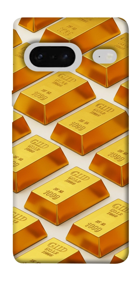 Чехол Gold bars для Google Pixel 7