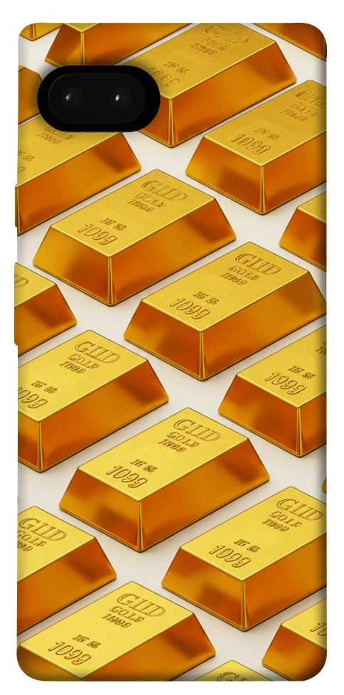 Чехол Gold bars для Google Pixel 7A