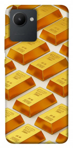 Чехол Gold bars для Realme C30s