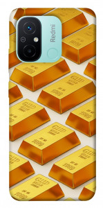 Чохол Gold bars для Xiaomi Redmi 12C