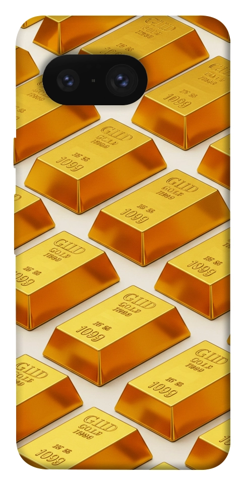 Чохол Gold bars для Google Pixel 8