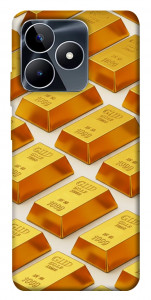 Чохол Gold bars для Realme C53