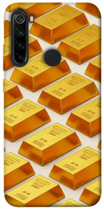 Чехол Gold bars для Xiaomi Redmi Note 8 2021