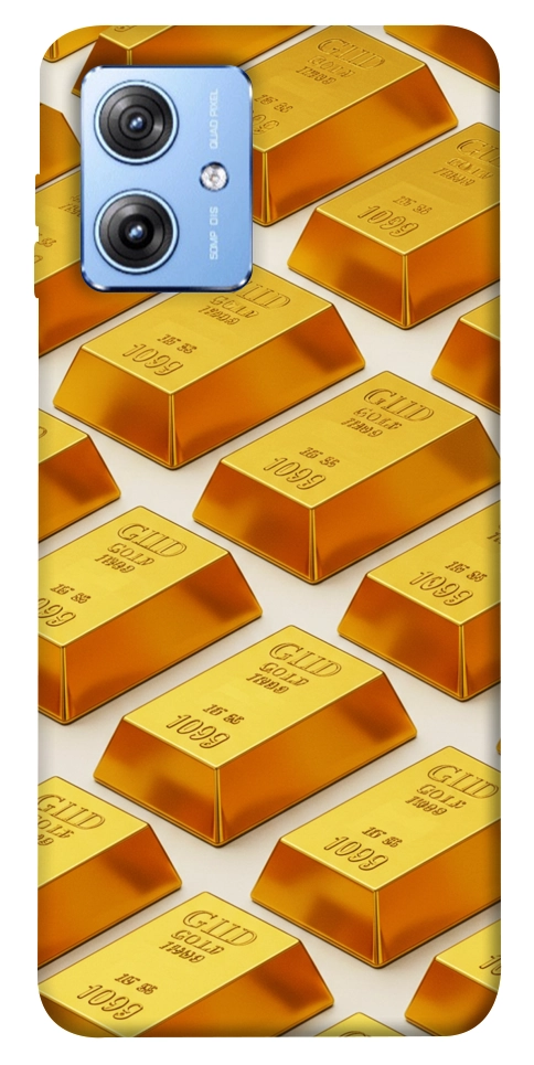 Чохол Gold bars для Motorola Moto G84