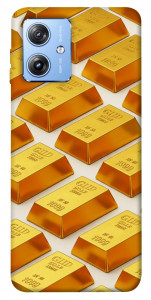 Чохол Gold bars для Motorola Moto G84
