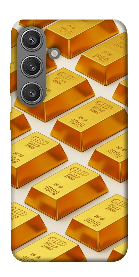 Чохол Gold bars для Galaxy S24