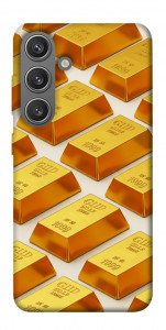 Чехол Gold bars для Galaxy S24