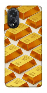 Чехол Gold bars для Oppo A38