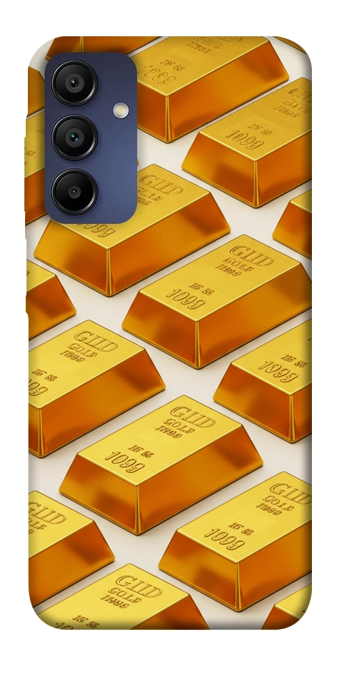 Чохол Gold bars для Galaxy A15