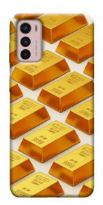 Чохол Gold bars для Motorola Moto G42