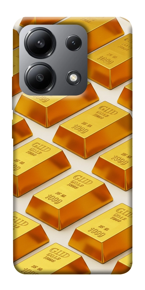 Чехол Gold bars для Xiaomi Redmi Note 13 4G