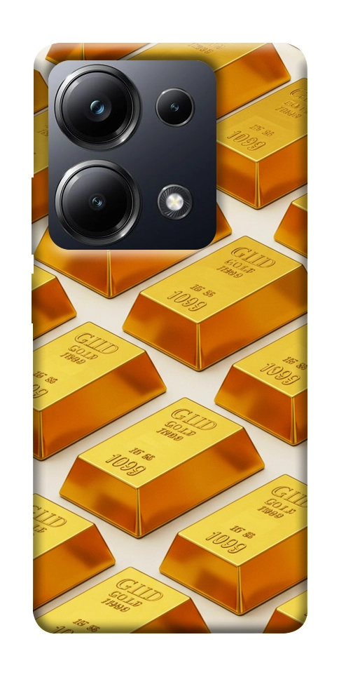Чехол Gold bars для Xiaomi Poco M6