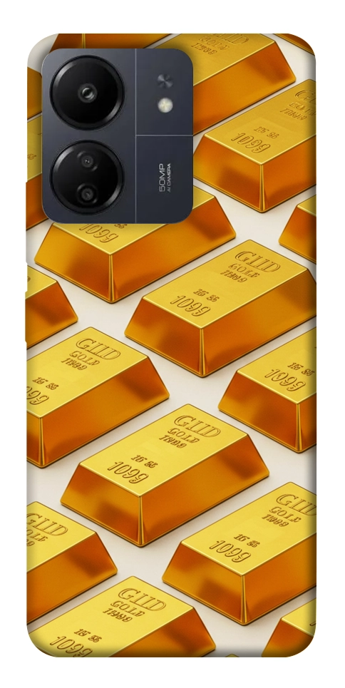 Чехол Gold bars для Xiaomi Poco C65