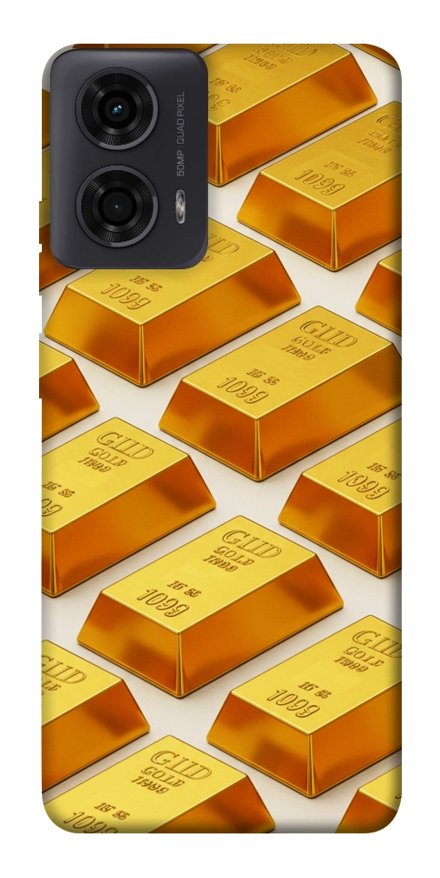 Чехол Gold bars для Motorola Moto G24
