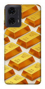 Чехол Gold bars для Motorola Moto G24